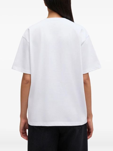 GANNI graphic-print T-shirt - White