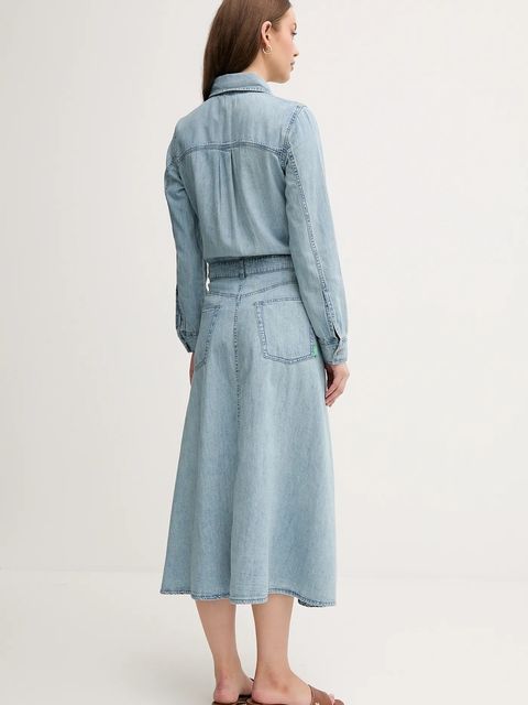 United Colors of Benetton sukienka jeansowa