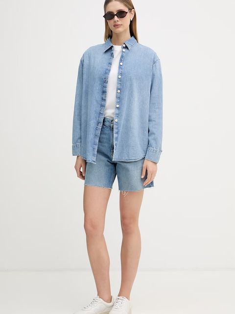 Calvin Klein Jeans t-shirt damski bawełniany - zdjęcie produktu nr 1