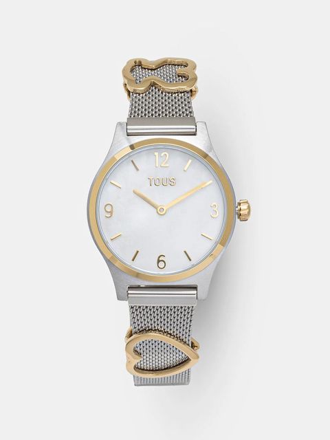 Tous zegarek damski kolor srebrny 3000136000 - zdjęcie produktu nr 2