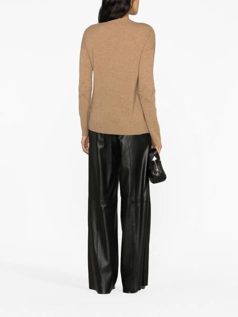 Zadig&Voltaire V-neck cashmere jumper - Brown - zdjęcie produktu nr 2