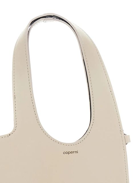 Coperni Baby Heart logo-print shoulder bag - Neutrals