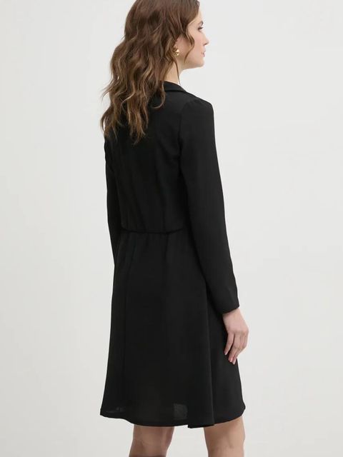 Morgan sukienka RBREST kolor czarny mini rozkloszowana RBREST