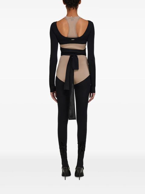 Ferragamo Cache-Coeur sweater - Black