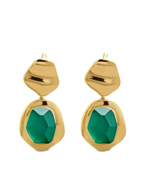 Monica Vinader Odyssey drop earrings - Gold - zdjęcie produktu nr 1