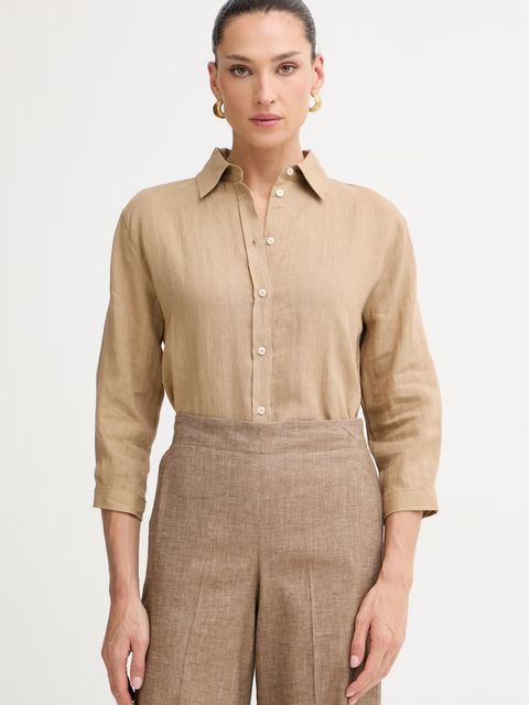 Marella koszula safari damska lniana Emme by Marella - zdjęcie produktu nr 1