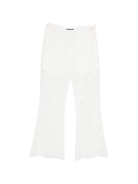 TWINSET flower-lace trousers - White - zdjęcie produktu nr 1