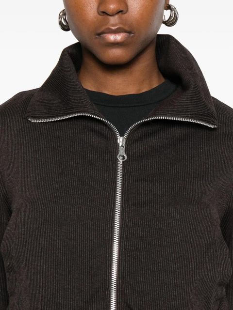 OUR LEGACY zip-up cardigan - Brown