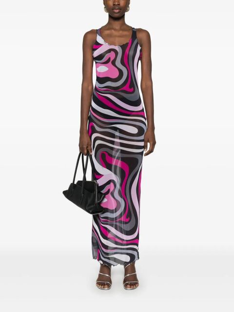 PUCCI Iride-print dress - Black - zdjęcie produktu nr 2