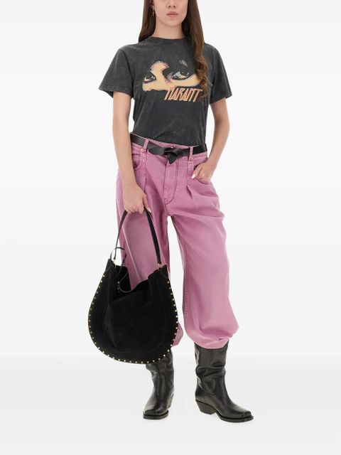 ISABEL MARANT pleated jeans - Pink - zdjęcie produktu nr 2