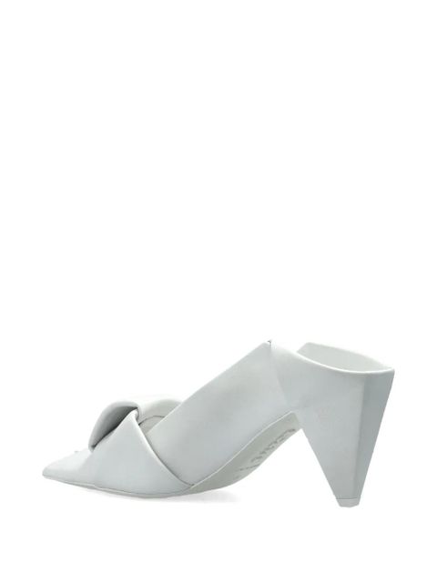 LOEWE 85mm Origami heeled mules - Grey
