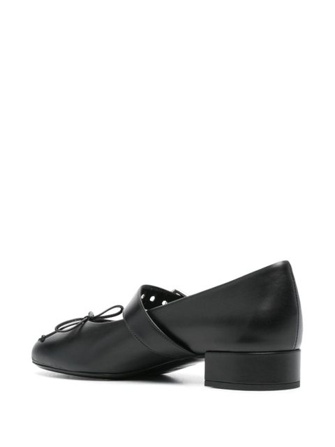 Miu Miu 30mm buckle-strap pumps - Black