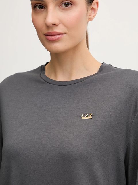 EA7 Emporio Armani t-shirt damski kolor szary AF13919.7W000189