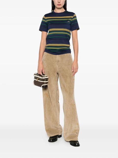 Miu Miu striped pocket top - Blue - zdjęcie produktu nr 2