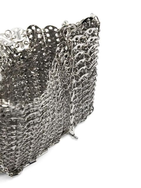 Rabanne Iconic 1969 chain-strap shoulder bag - Silver