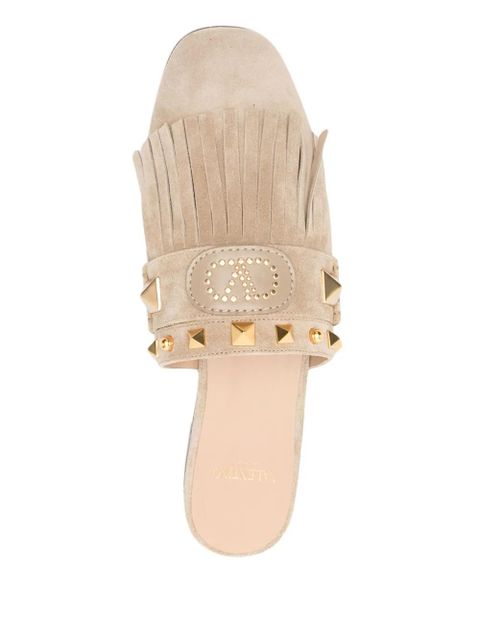 Valentino Garavani VLogo slippers - Neutrals