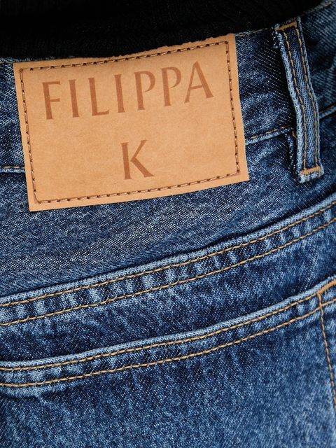 Filippa K jeansy damskie kolor niebieski 31469.FK