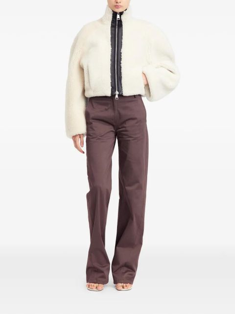 16Arlington Nofre shearling zip jacket - Neutrals - zdjęcie produktu nr 2