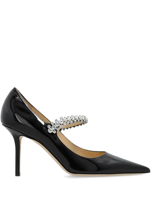 Jimmy Choo 85mm Bing leather pumps - Black - zdjęcie produktu nr 1