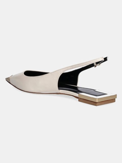 Elisabetta Franchi baleriny skórzane