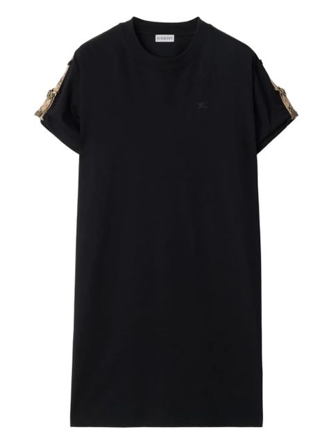 Burberry cotton t-shirt dress - Black - zdjęcie produktu nr 1