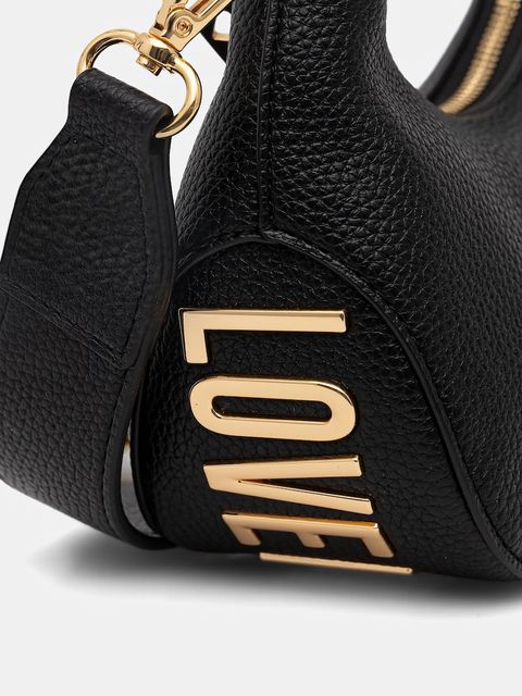 Love Moschino torebka kolor czarny JC4019PP0NLT0000