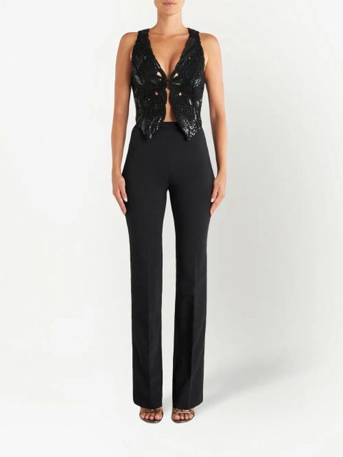 ETRO sequinned butterfly vest - Black - zdjęcie produktu nr 2