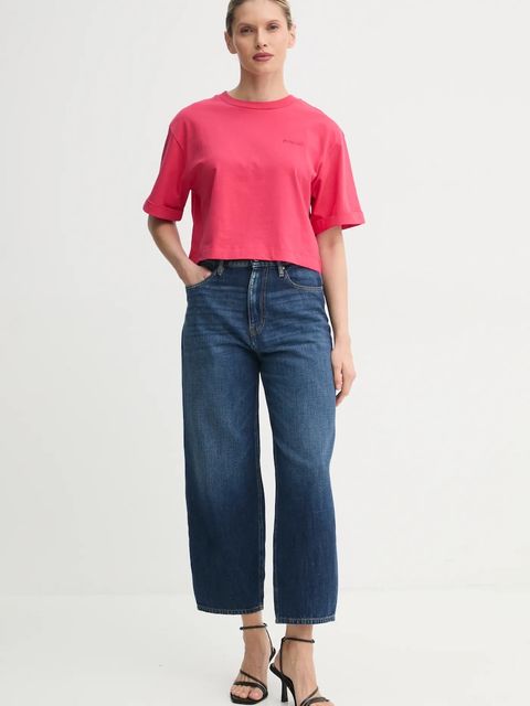 Pinko t-shirt bawełniany - zdjęcie produktu nr 2