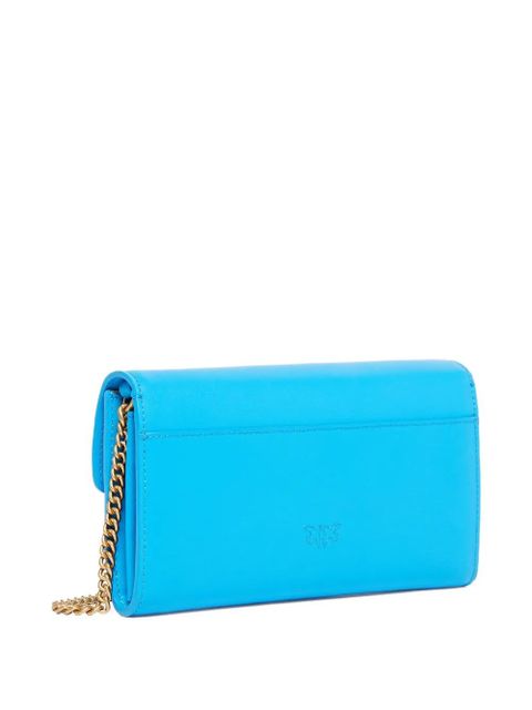 PINKO Love-Birds chain cross body bag - Blue - zdjęcie produktu nr 2