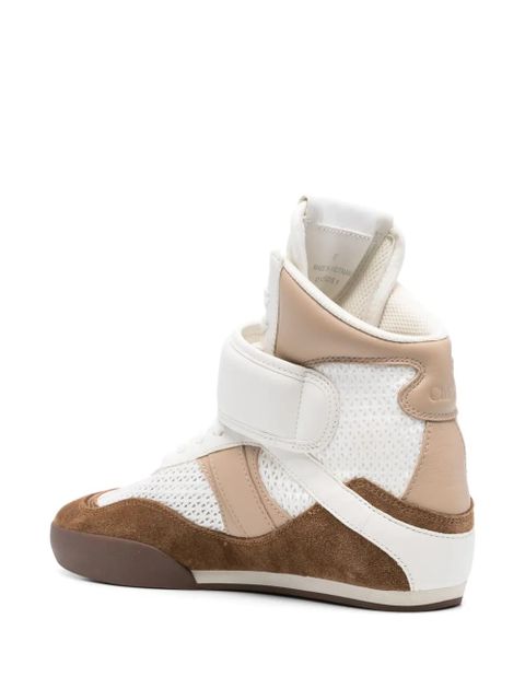 Chloé Kick high-top sneakers - Brown