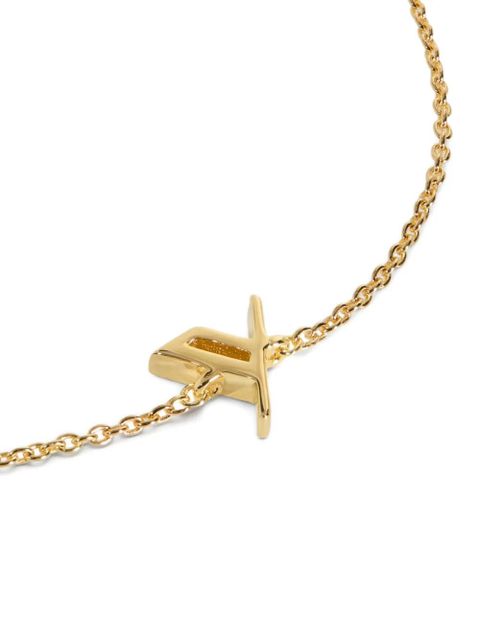 Monica Vinader Initial Y chain bracelet - Gold