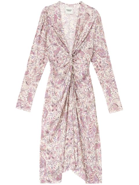 MARANT ÉTOILE Zeliha midi dress - White - zdjęcie produktu nr 1