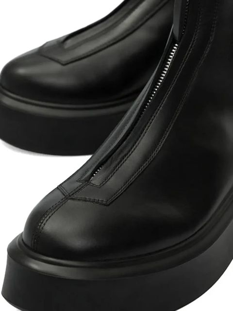 The Row zipped ankle boots - Black