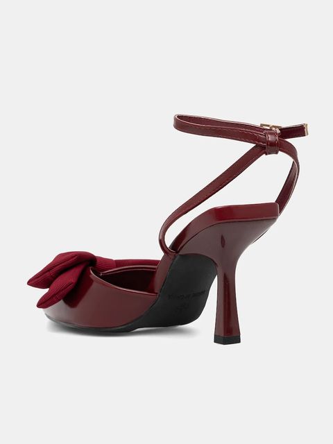 Answear.LAB szpilki kolor bordowy