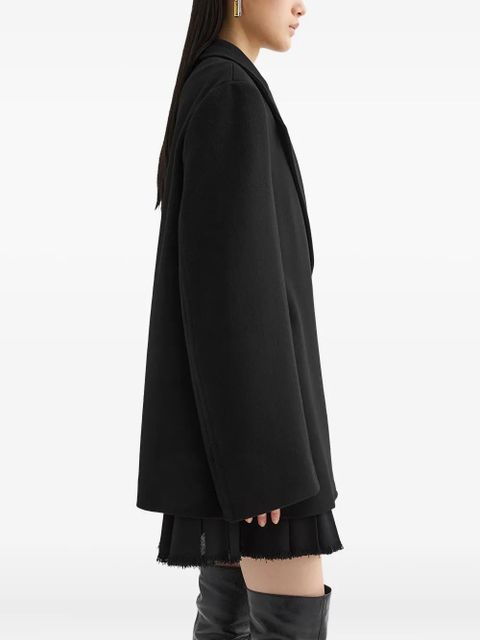 Jil Sander wool coat - Black