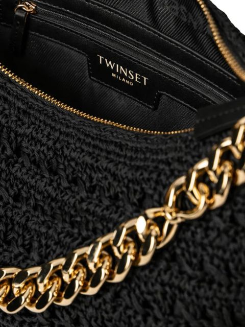 TWINSET large Liliane shoulder bag - Black