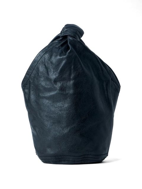 OUR LEGACY Fofinho Drip leather shoulder bag - Black - zdjęcie produktu nr 2