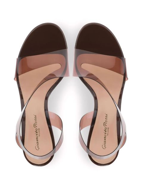 Gianvito Rossi Metropolis 70mm stiletto sandals - Brown