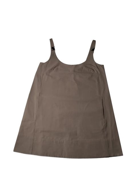 STAUD Glade round-neck mini dress - Neutrals - zdjęcie produktu nr 1