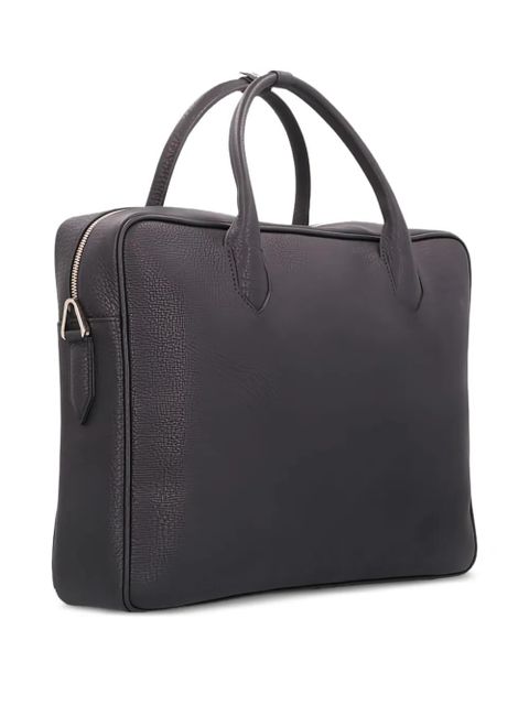 Longchamp leather laptop bag - Black - zdjęcie produktu nr 2