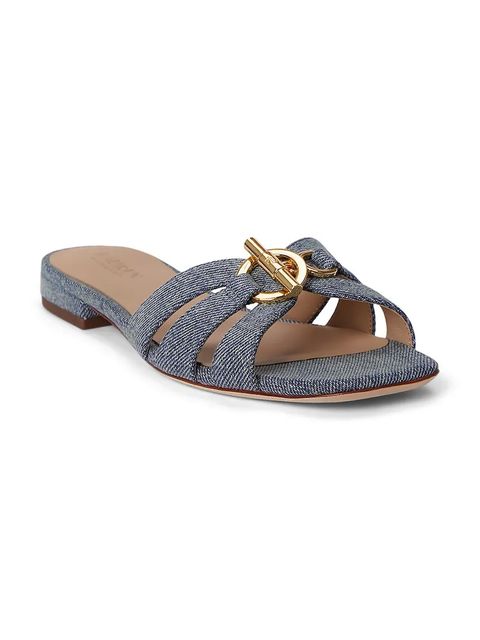 Lauren Ralph Lauren klapki damskie Blaike Slide - zdjęcie produktu nr 1