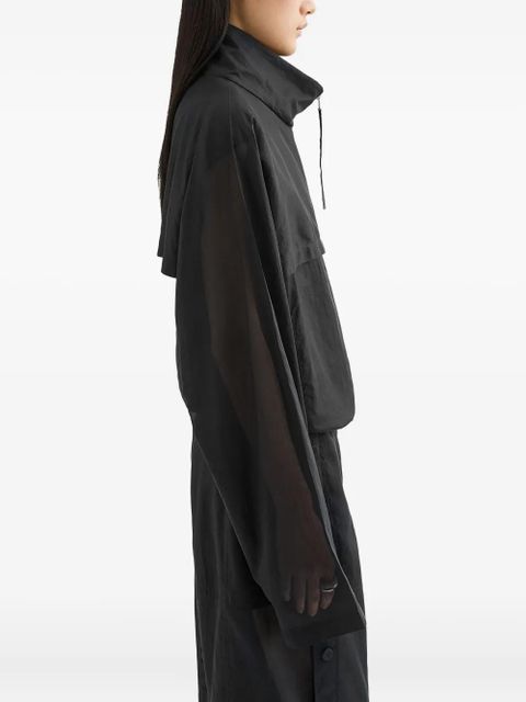 Jil Sander muslin jacket - Black