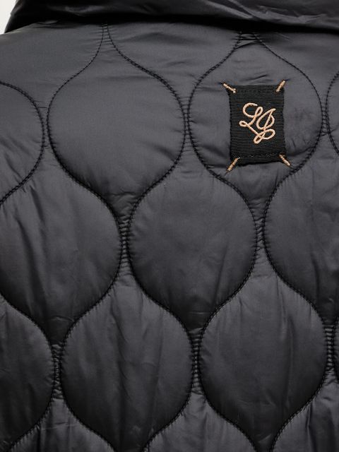 Liu Jo kurtka kolor czarny przejściowa MF5016 T091A