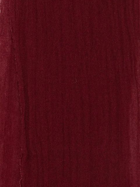 OUR LEGACY fringed scarf - Red