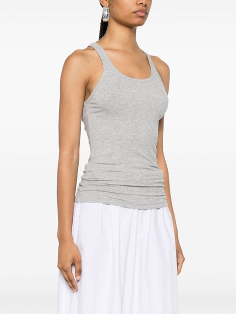 AGOLDE sleeveless jersey tank top - Grey