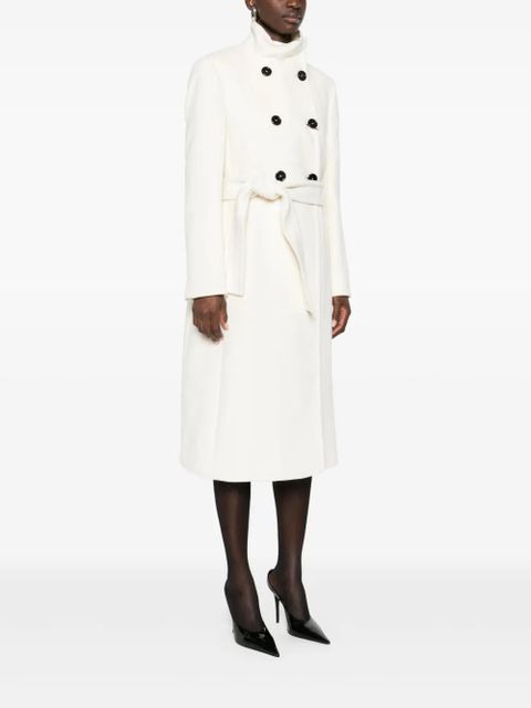 Max Mara button-fastening coat - White - zdjęcie produktu nr 2