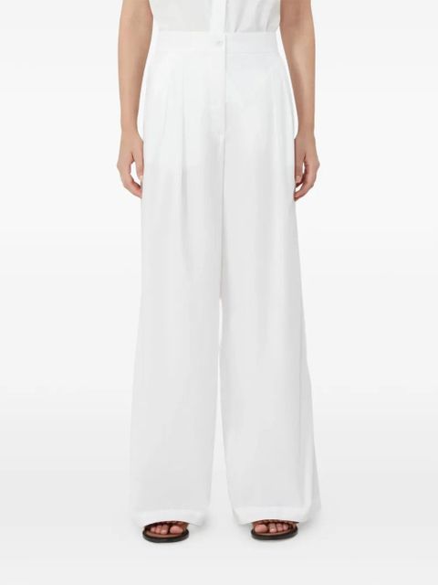 Weekend Max Mara pleated trousers - White - zdjęcie produktu nr 2