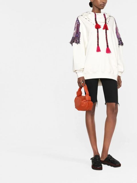 ETRO fringe-detail hoodie - Neutrals - zdjęcie produktu nr 2