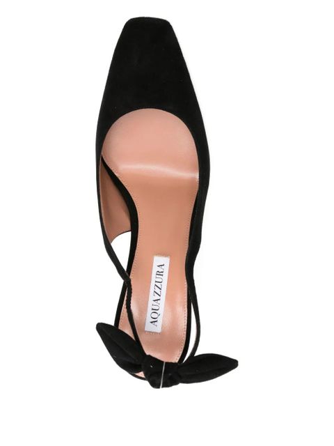 Aquazzura 85mm Very Bow Tie pumps - Black