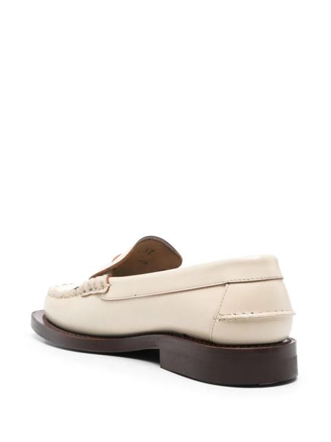 Hereu Sineu panelled leather loafers - Neutrals